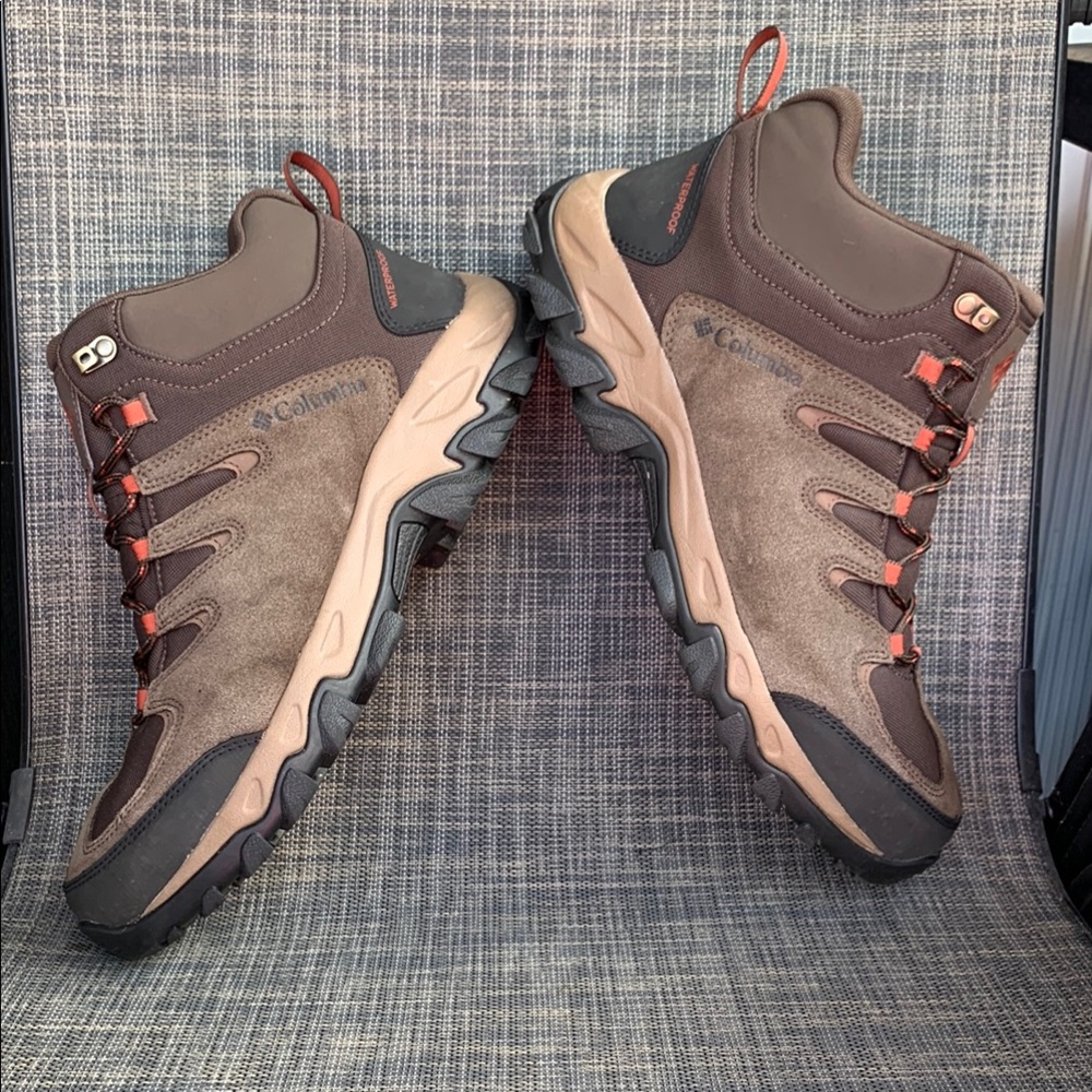 Columbia Buxton Peak Mid Waterproof Hiking Boots Outdoor Shoes Men’s size 12 - Picture 10 of 13